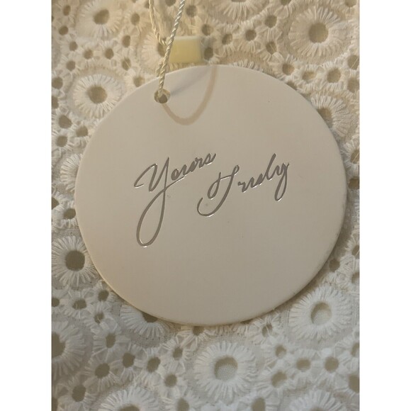 4 For $20 Yours Truly Maisy Eyelet Skirt Ivory Size 12 - Picture 5 of 8